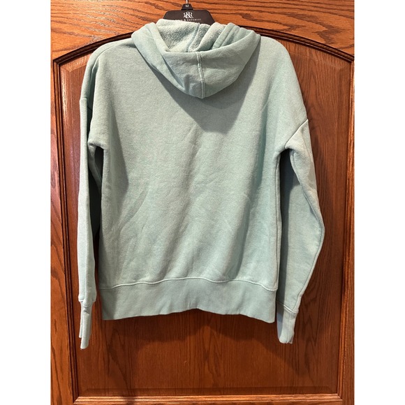 Spyder Pullover Hoodie Sweatshirt Womens Medium M Green Logo Activewear Casual - Picture 3 of 4